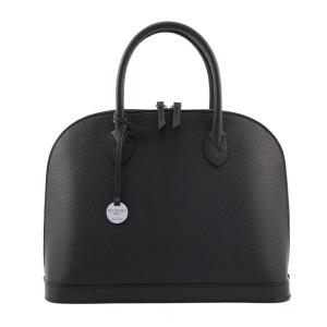 Sofia 35 - Leather handbag for women in black color - Sku 1729