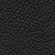 black pebbled leather