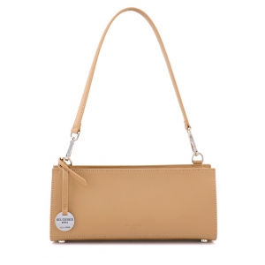 Alice - italian leather shoulder bag in camel color - Sku 2971