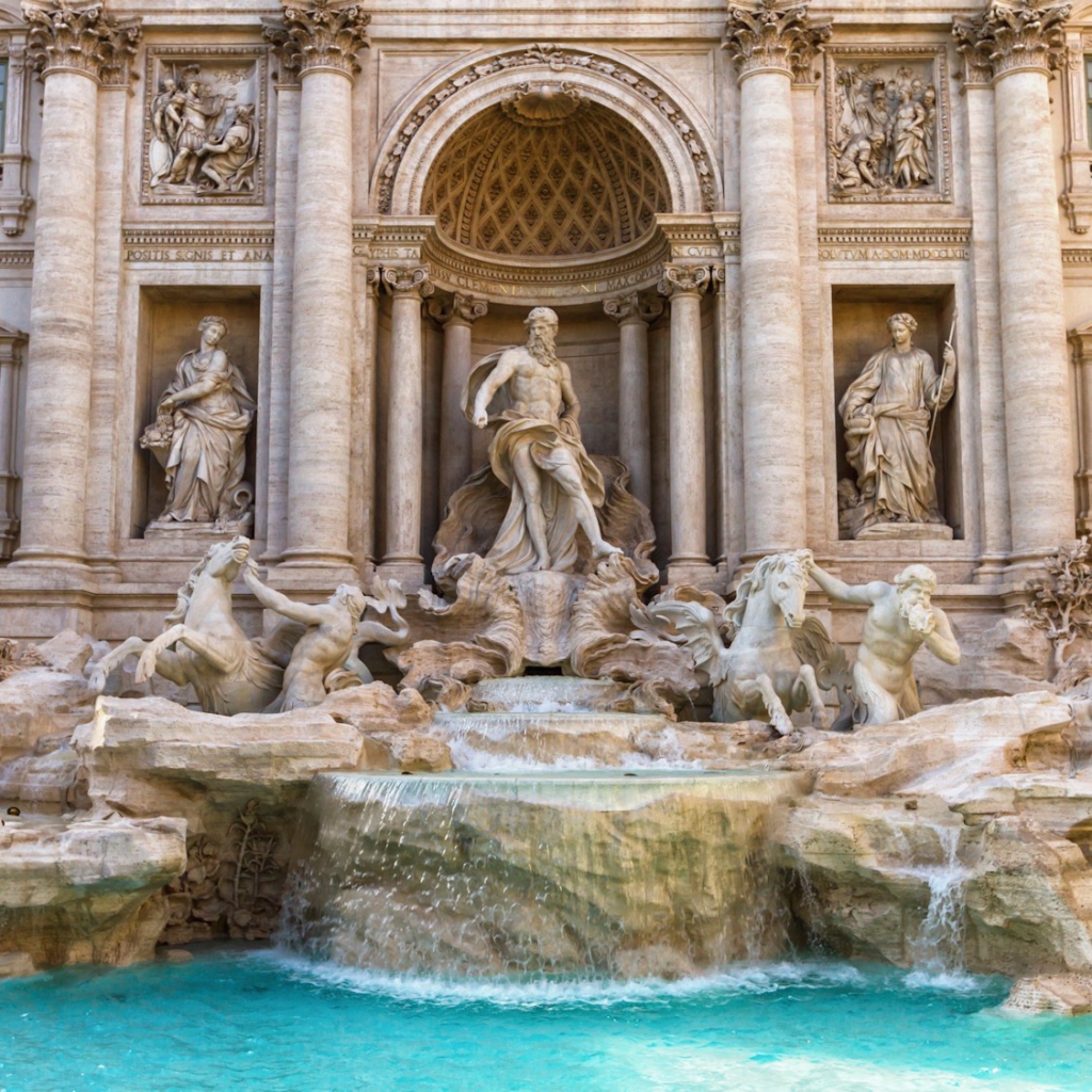 Top 5 Things to Do in Rome: throw a coin in the Trevi Fountain