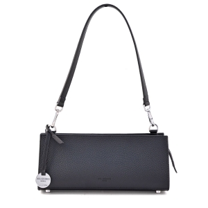 Italian leather shoulder bag black - Alice